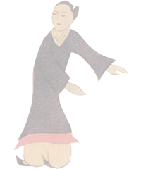 Historische Darstellung einer Qigong-Übung